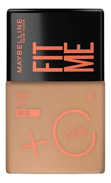 Base Todo En 1 Maybelline Fit Me Fresh Tint Vitamina C N°09 0