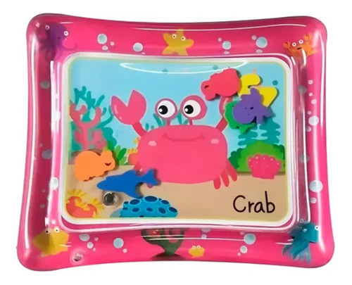 Almofada De Água Para Bebe Inflavel Tapete Pedagogico 0