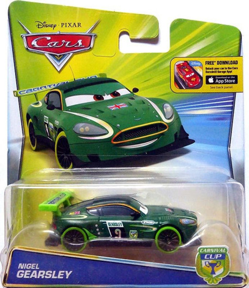 Disney Cars Carros Nigel Gearsley Carnival Cup Mattel 0