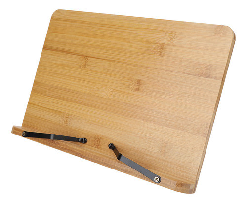 Suporte Para Livros, Suporte De Leitura Dobrável Em Bambu, 5 1