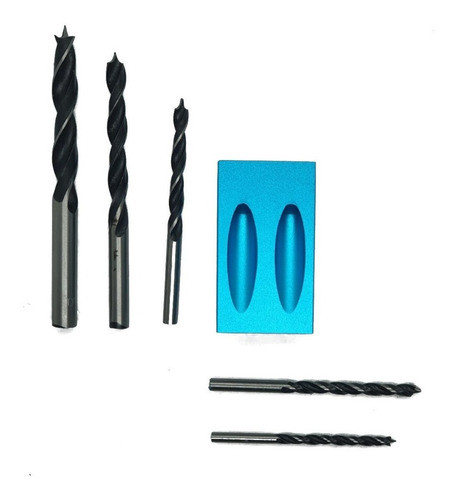 Guia Union Oculta Pocket Jig + Pinza Perro Presion 1