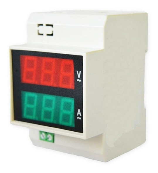 Voltimetro Amperimetro Riel-din Owl Gf-100va 1