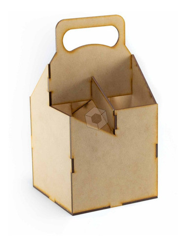 Caja Porta Porron, Fibrofacil, Pack X10unidades! 1