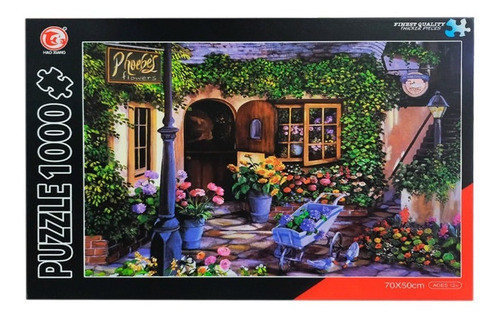 Puzzle 1000 Pzs Casa De Flores 88002 1489426 Shine 0