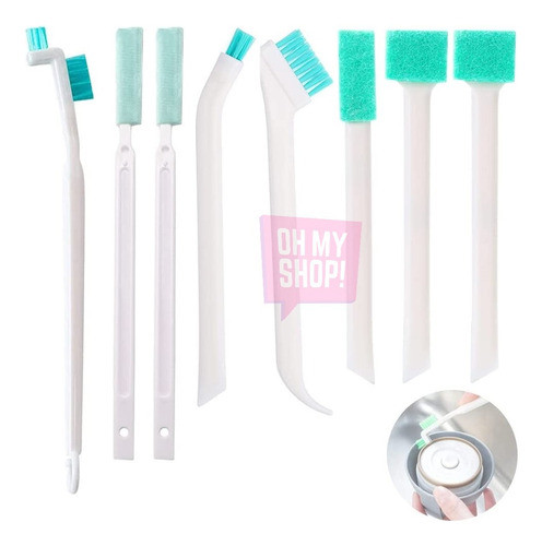 Kit Cepillos Limpieza Profunda Multiuso Pequeños Espacios 0