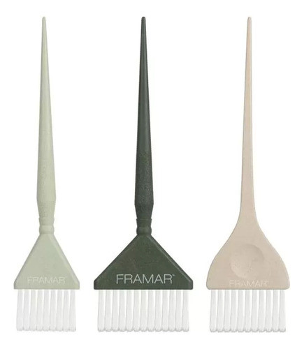 Set Pack Familiar Brush Pinceles Para Tintura X3 Sage Full 1