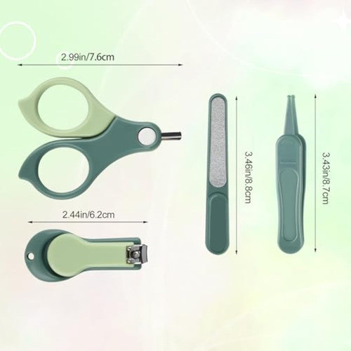 Kit De Uñas Para Bebé, Kit De Manicura Para Bebé Y 1