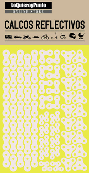 Calcos Y Stickers Reflectivos Para Bicicletas/motos/scoot 0