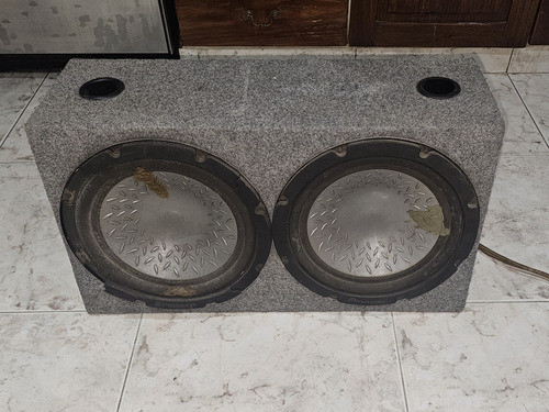 Cajon Con 2 Woofer Pionner 12 0