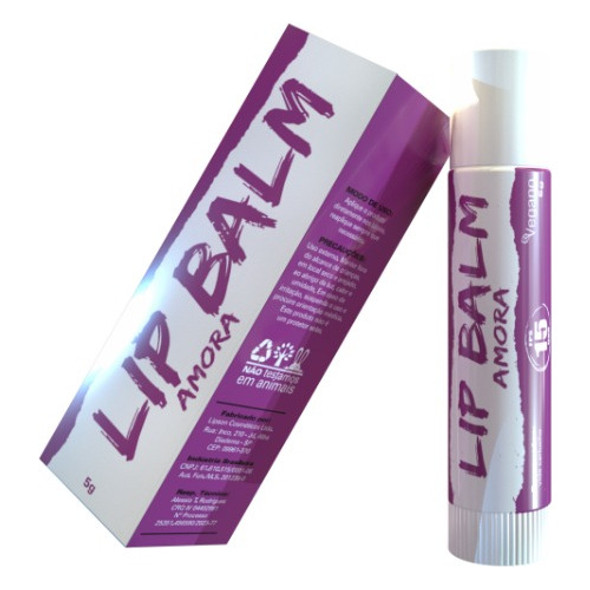 Lip Balm Amora Fps 15 Rosa V 0 Lip Balm Amora Fps 15 Rosa V 0