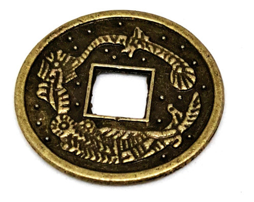 Monedas Feng Shui Atrae Suerte 1,7 Cm Pack Por 50 Unidades 1