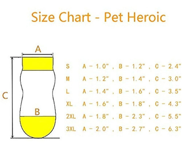 Harfkoko Pet Heroic Calcetines Antideslizantes De Punto Para 1