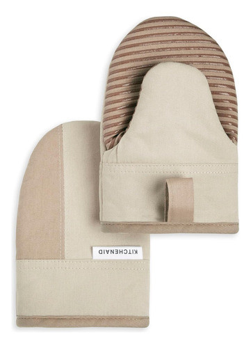 Manoplas Para Horno Mini Kitchenaid, Milkshake/beige, 14x20 0