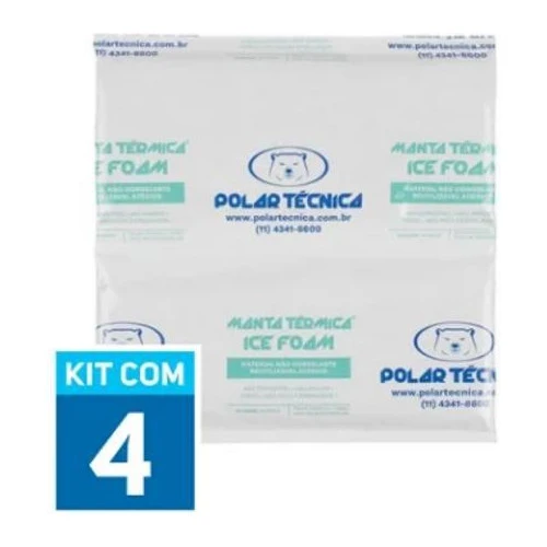 Manta Térmica 2 Lâminas (1cm Espessura) Kit Com 4un Mt024 1