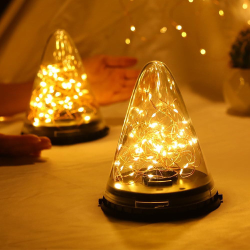 Butxet, Paquete De 2 Luces Solares Al Aire Libre Con Lintern 0