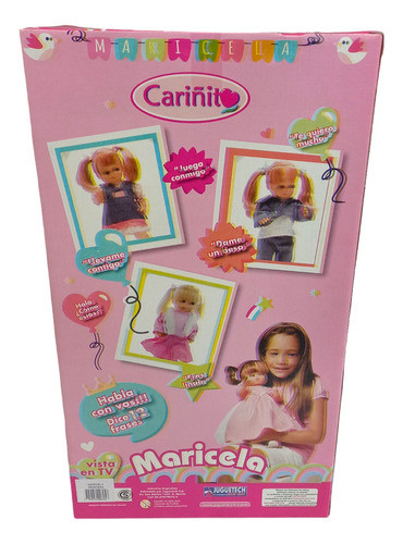 Muñeca Cariñito Maricela Princesa Frases Y Accesorios 1