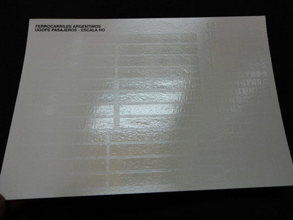 Llm Calcomanias Coches Pasajeros F Argentinos X 172- 10 Ho 0 Llm Calcomanias Coches Pasajeros F Argentinos X 172- 10 Ho 0