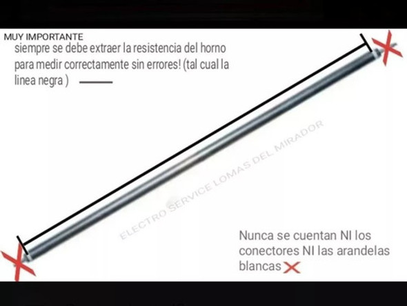 Resistencia Varilla Vela Para Hornos Electricos De 34cm 1