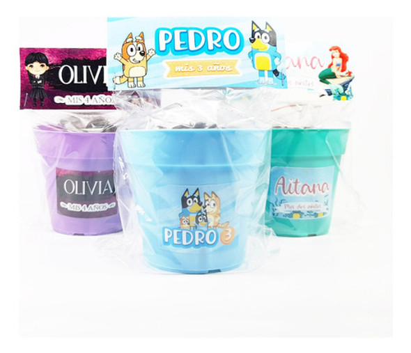 Kit Maceta Con Semillas Personalizado X20 Unidades 0