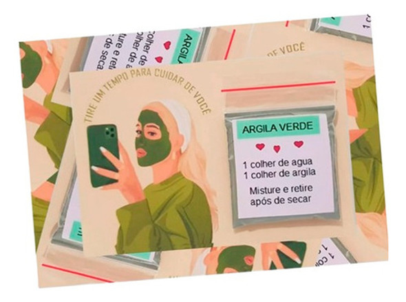 Mimo Agrado Para Cliente Cuide De Voce 100 Unidade C/ Argila 0