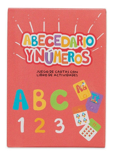 Abecedario Y Números. Cartas Con Libro De Actividades 0