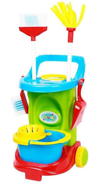 Carrinho De Limpeza Colorido Cleaning Trolley - Maral 1098 1