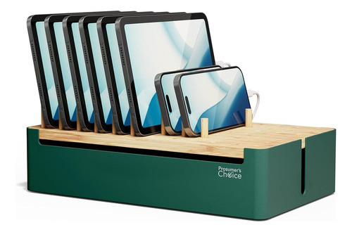 ~? Prosumers Choice Bamboo Charging Station - Multi Charger 0