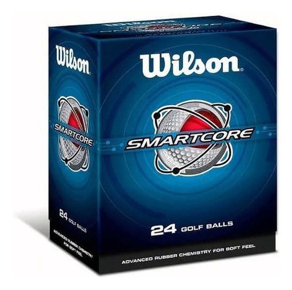 Wilson Smart Core Golf Ball - Paquete De 24 (blanco) 0