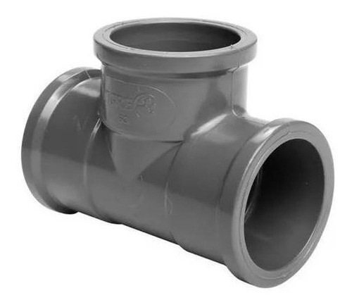 Tee Soldable Pvc 50mm A 40mm Tigre Pileta Piscina Riego 0