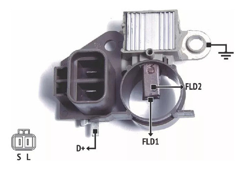 Regulador De Voltaje Alternador T.mitsubishi Rnmi 012472 0