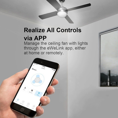 Sonoff Ifan04 Control Smart Ventiladores De Techo C/luz Wifi 1