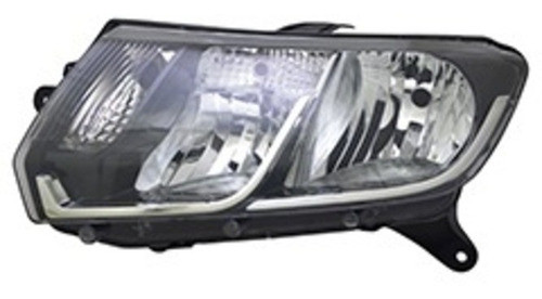 Semioptica Renault Logan 2015-2019 Izq 5 Pins ( H1 / H7 ) 0