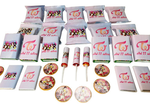 Golosinas Personalizadas X 15 Candy Bar Twice 0