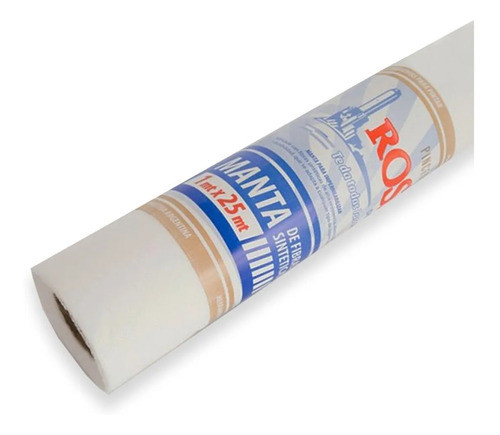 Manta Velo Sintetica Para Techos/pared De 1x25mts Rosarpin 0