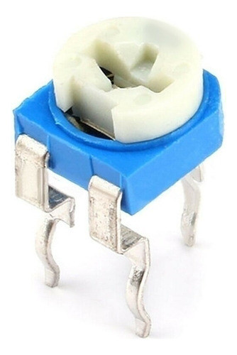 3 Potenciómetros Trimmers Trimpots 1k Ohm Horizontal 0