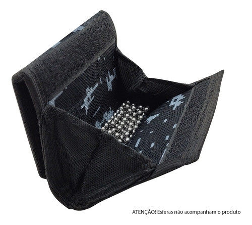 Carregador Portátil Esferas Aço Porta Munição Fixa Cintura 1