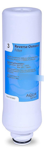 Aquatru Reemplazo De Filtro De Ósmosis Inversa Etapa 3 0