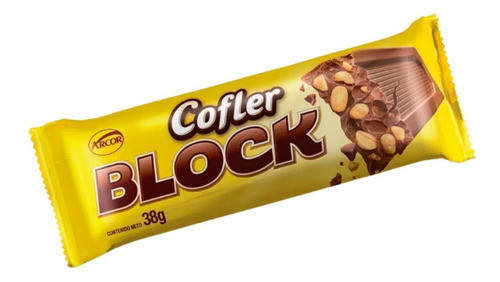 Cofler Block 38g X10 Unidades - Oferta - Full7x24 0