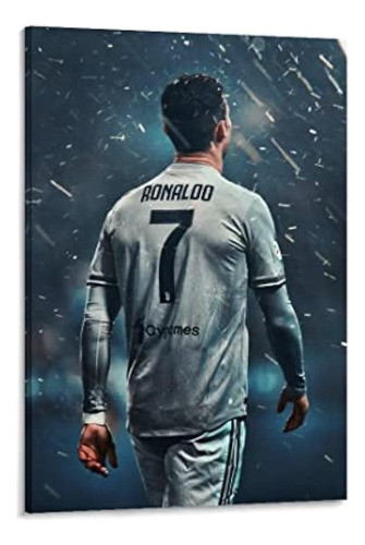 Yhsgy Ronaldo - Póster De Lona Sin Marco, Estrella 0