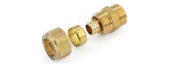 Conexão Monobloco Roscar Tubo Pex 25 C/ Conector 3/4 Macho 0