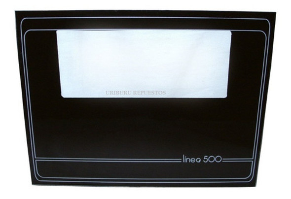 Vidrio Visor Cocina Orbis 48 X 36.7 Cm Coqueta L-500 Marron 0