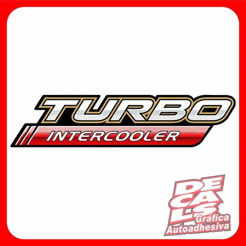 Calco Toyota Hilux Turbo Intercooler Calcomania Decals! 1