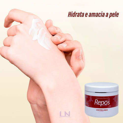 Repos Creme Mãos E Pés C/ureia 500g Spa Dos Pés 1