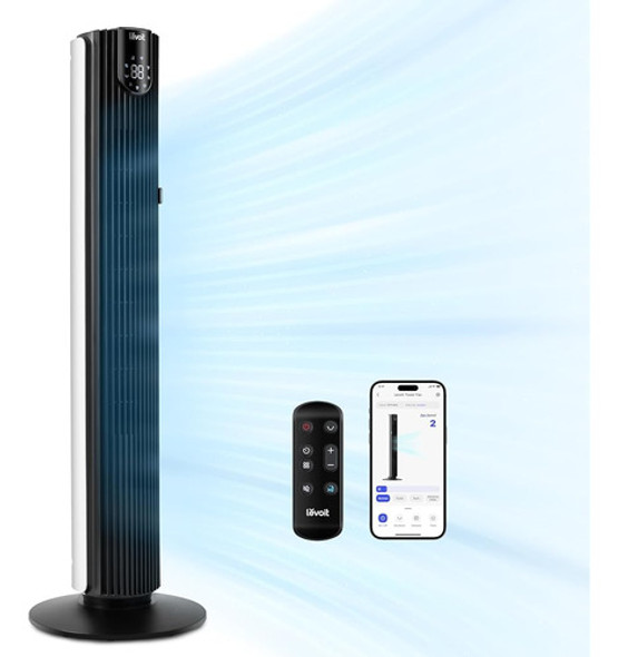 Levoit Smart 42'' Ventilador De Torre Para Dormitorio, Venti 0 Levoit Smart 42'' Ventilador De Torre Para Dormitorio, Venti 0