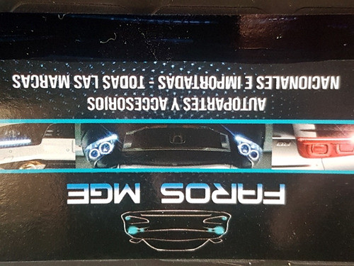 Juego De Faro Delantero Fiat Spazio 147 Lente Cristal 1