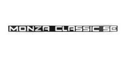 Emblema Chevrolet Plaquetas De Friso Monza Classic Se Aci 90 1