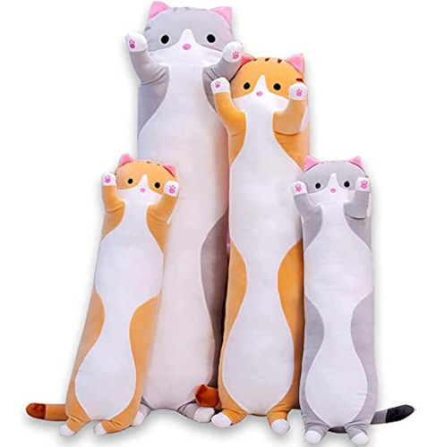 Almohada De Felpa De Cuerpo Larga Y Suave Con 0