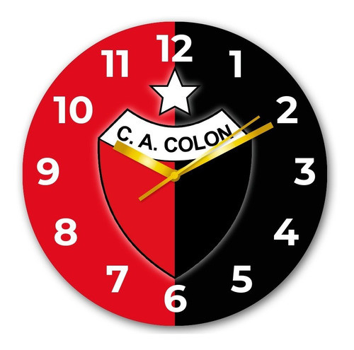 Reloj De Pared De Club Atlético Colón Campeon 2021 0