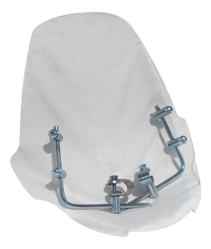 Bolha Parabrisa Para Moto Honda Bross 150 / 160 Cirstal/fumê 0