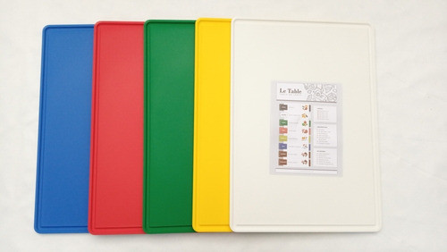 Tabla De Corte Gastronómica Tabla Para Picar 30x40 6 Colores 1